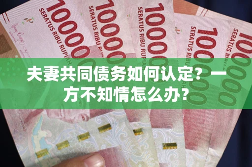 北京夫妻共同债务如何认定？一方不知情怎么办？