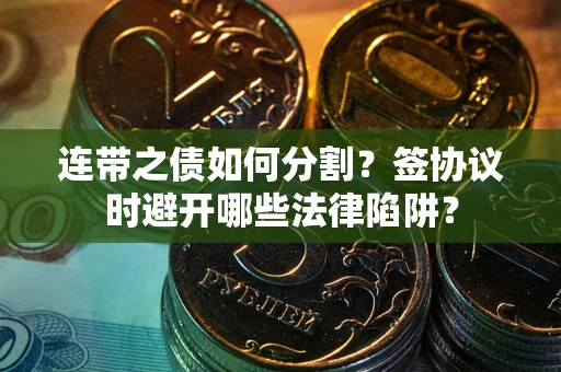 北京连带之债如何分割？签协议时避开哪些法律陷阱？