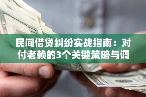 北京民间借贷纠纷实战指南：对付老赖的3个关键策略与调解盲区解析
