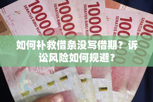 北京如何补救借条没写借期？诉讼风险如何规避？