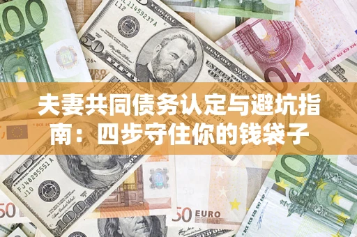 北京夫妻共同债务认定与避坑指南：四步守住你的钱袋子
