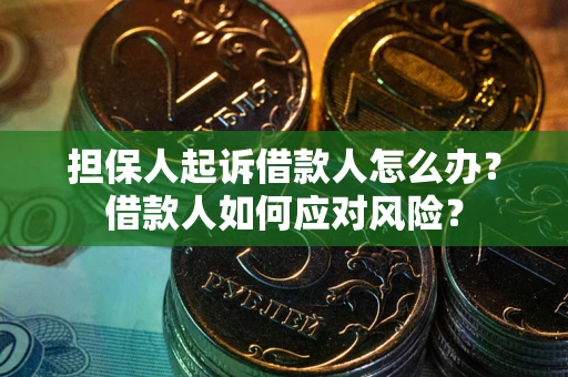 北京担保人起诉借款人怎么办？借款人如何应对风险？